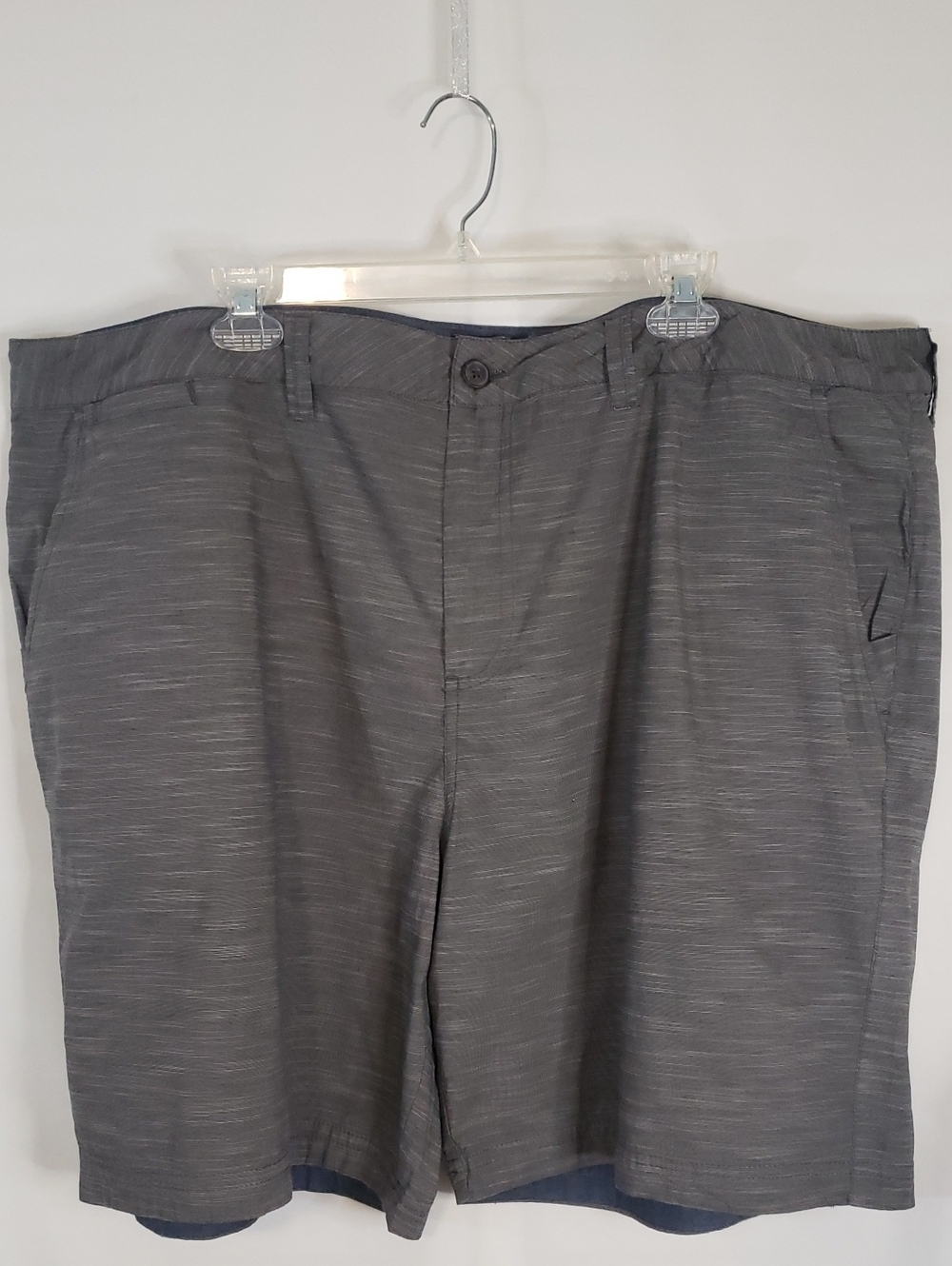 Flag & Anthem NWOT Men's Classic Casual Flat Front Shorts Gray Size 46